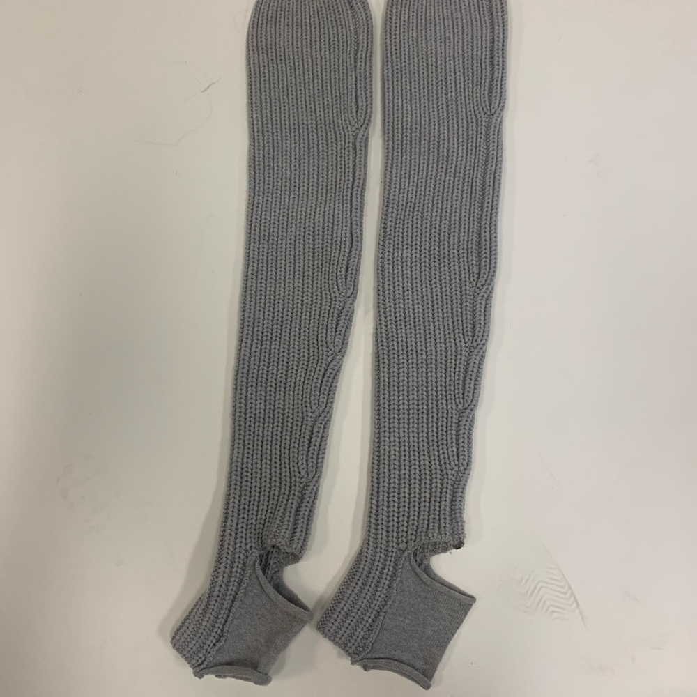 Gray lulu lemon leg warmers